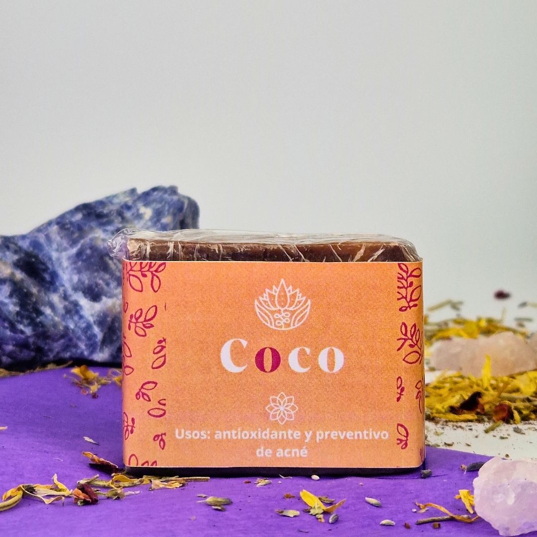 Jabón Artesanal de Coco – Hidratación Profunda, Dulzura Tropical y Protección Natural