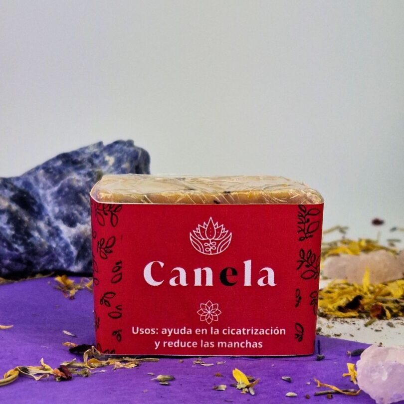 Jabón Artesanal de Canela – Energía, Calidez y Estímulo Sensorial