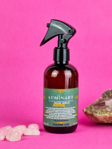 Home Spray Golden Chic – Lujo y Refinamiento