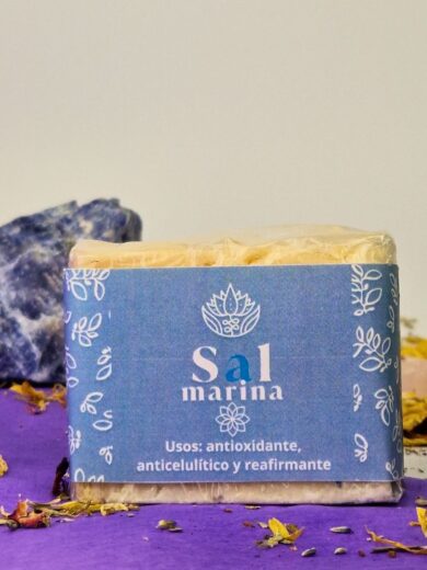 Jabón Artesanal de Sal Marina – Limpieza Energética, Renovación Celular y Conexión con el Agua Sagrada