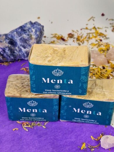 Jabón Artesanal de Menta – Frescura Pura, Claridad Mental y Renovación Energética - Image 2