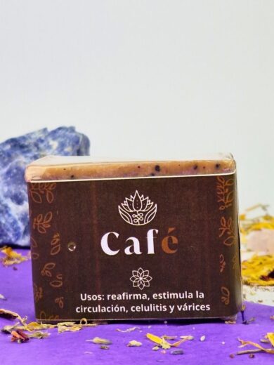 Jabón Artesanal de Café – Despertar Sensorial, Estimulación Profunda y Energía Renovada