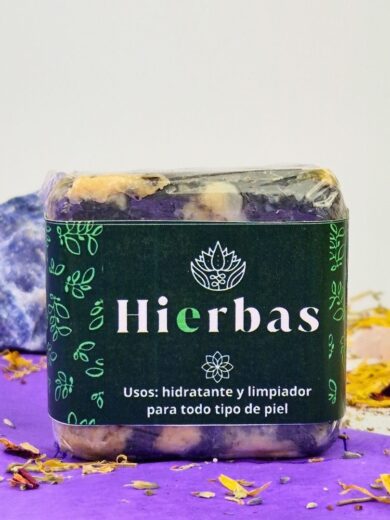 Jabón Artesanal de Hierbas – Limpieza Sagrada, Protección Natural y Armonía Interior