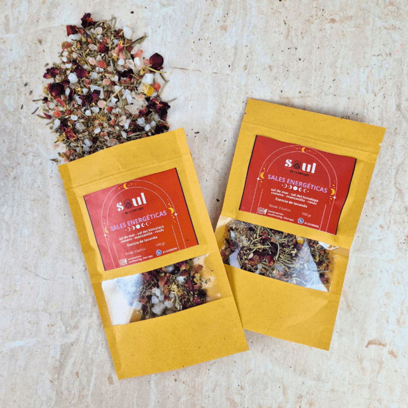 Bolsa Ritual de Sales Energéticas – Purificación, Relajación y Alquimia Natural
